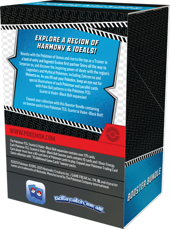 Pokémon TCG: Scarlet & Violet - Black Bolt - Booster Bundle - Zekrom