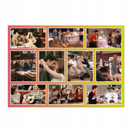 OUTLET Puzzle 5w1 Przyjaciele FRIENDS 5 układanek puzle 3160 elementów serial