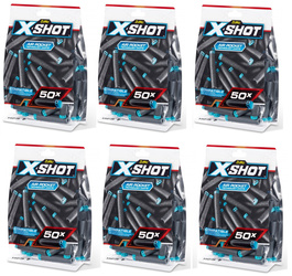 STRZAŁKI DO PISTOLETÓW WYRZUTNI NABOJE POCISKI RZUTKI MIĘKKA PIANKA 300 szt