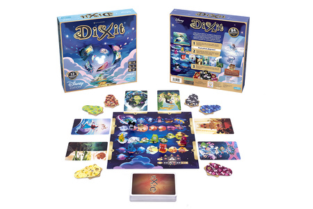 2w1 DIXIT DISNEY gra planszowa +MINI DODATEK ROZSZERZENIE KARTA OLAF FROZEN