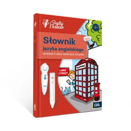 OUTLET Czytaj z Albikiem KSIĄŻKA SŁOWNIK J. ANGIELSKIEGO