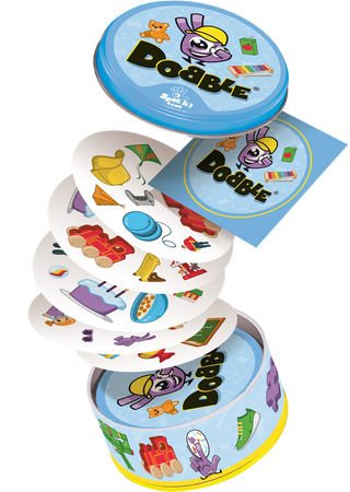 DOBBLE KIDS ECO gra planszowa karty doble dla dzieci karciana EKOLOGICZNA 4+