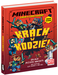 MINECRAFT SAGA STONESWORD Krach w kodzie książka POWIEŚĆ OFICJALNA PRZYGODA