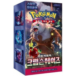BOOSTER BOX POKEMON TCG CRIMSON HAZE SV5A KOREAŃSKI ORYGINALNE KARTY DISPLAY (30 boosterów)