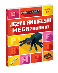 JĘZYK ANGIELSKI MEGA ZADANIA MINECRAFT zabawa i nauka książka dla dzieci 9+