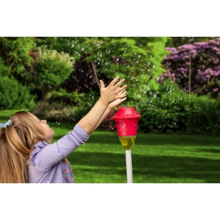 FRU BLU mocne bańki mydlane MASZYNA LATARNIA OGRODOWA LED PŁYN DO BANIEK