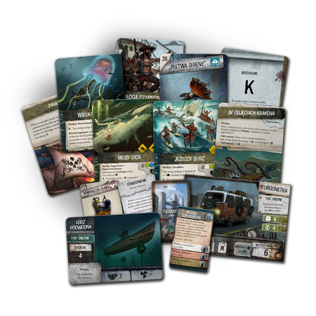 Waste Knights Za Horyzont DODATEK gra planszowa PRZYGODOWA skarby wyspy 14+