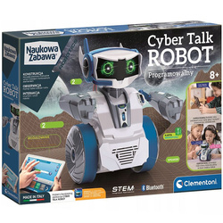 CLEMENTONI MÓWIĄCY CYBER ROBOT EDUKACYJNY PROGRAMOWALNY DLA DZIECI 8+