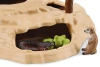 Schleich 42595 SURYKATKA BAZA +DUŻO surykatek skolopendra figurki PREMIUM
