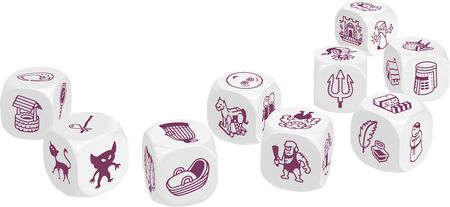 KOŚCI OPOWIEŚCI Story Cubes FANTAZJE +PUSZKA EKO gra kościana