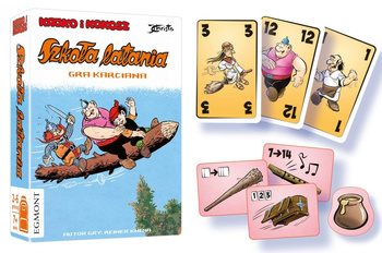 SZKOŁA LATANIA KAJKO I KOKOSZ GRA PLANSZOWA lektura szkolna komiks szkoła