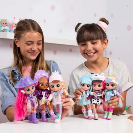 CRY BABIES BFF KATIE LALKA MODOWA + AKCESORIA ORYGINALNA TM TOYS ŚLICZNA