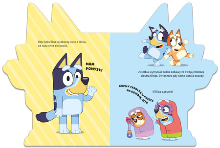 Poznaj Bluey ksiażka dla dzieci o piesku piesek ILUSTROWANA Harper Kids 10s