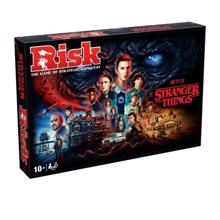 Risk Stranger Things Ryzyko gra planszowa Hasbro serial ANGIELSKA BOARD GAME