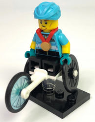 LEGO Minifigures Zawodnik wózku figurki 2022 71032