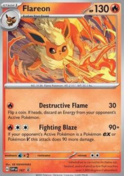 FLAREON SVP 167 Prismatic Evolutions PROMO FOIL ORYGINALNA KARTA POKEMON