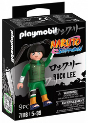 FIGURKA NARUTO ROCK LEE 71118 Playmobil oryginalna +akcesoria W PUDEŁKU