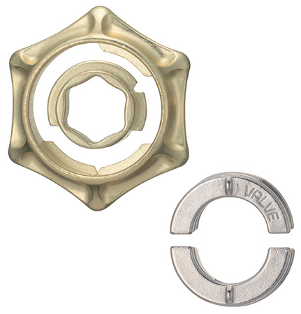 OUTLET Łamigłówka Cast Huzzle Valve układanka metalowa 4/6