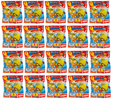 20x SUPER ZINGS THINGS SASZETKA FIGURKA NIESPODZIANKA 20 FIGUREK ORYGINALNE