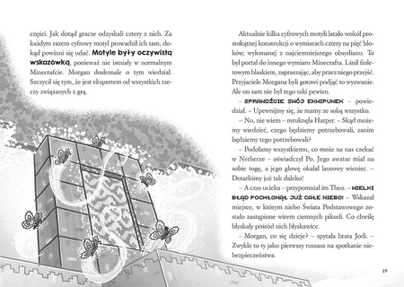 MINECRAFT SAGA STONESWORD T 5 GRA GOLEMA książka POWIEŚĆ OFICJALNA PRZYGODA