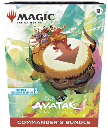 Collector +9x Play Booster Commander's Bundle Avatar: the Last Airbender Magic PREMIUM