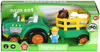 Traktor ciąnik z farmerem zwierzęta ŚWIATŁA DŹWIĘKI 33cm zabawa na wsi