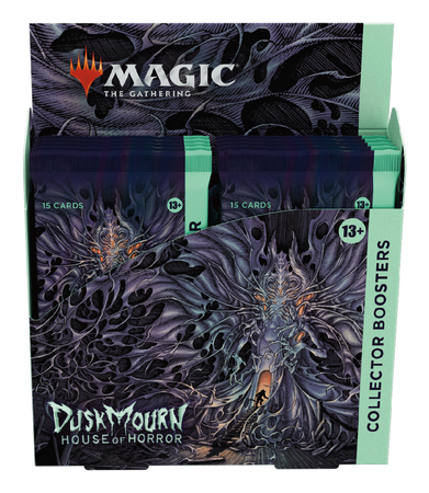 Collector Booster Box Duskmourn: House of Horror karty MTG 12 boosterów Magic 2024 PREMIUM