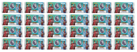 24x PANINI KARTY PIŁKARSKIE Saszetka Premier League 2024 Adrenalyn ORYGINALNE