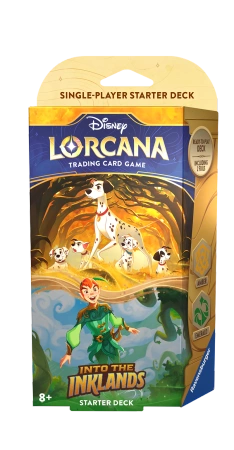 PIOTRUŚ TALIA Disney Lorcana Into the Inklands karty Starter Deck +BOOSTER