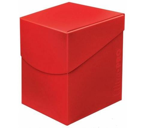 Pudełko Commander czerwone na talię MtG Pro Deck Box 100+ Eclipse