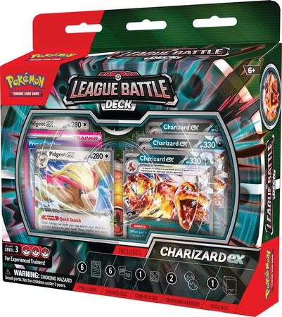 CHARIZARD EX TALIA DO GRY POKEMON League Battle Deck ORYGINALNE KARTY