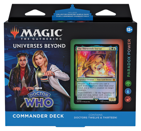 Doctor Who Talia Commander Paradox Power gra MtG Magic the Gathering 2023