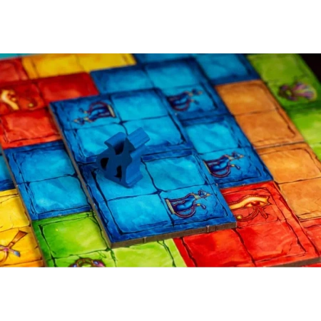 Piramido gra planszowa strategiczna płytki kafelki EGIPT faraon Lucky Duck