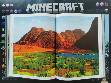 MINECRAFT PIĘKNY ALBUM NAJPIĘKNIEJSZE BUDOWLE MISTRZÓW księga dla fanów 