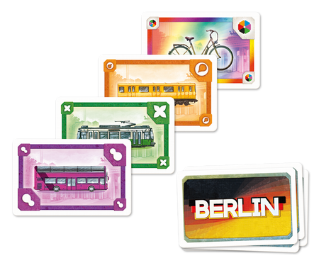 Wsiąść do Pociągu Berlin gra planszowa rodzinna POCIĄGI karty wagony 8+