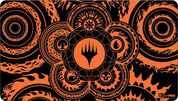 Mata do gry Magic the Gathering Mana 7 Color Wheel