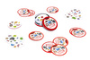 DOBBLE MARVEL EMOJI gra planszowa karciana karty doble EKOLOGICZNA