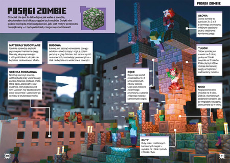 MINECRAFT OFICJALNY PODRĘCZNIK ZBUDUJ ZOMBIELAND książka poradnik dla graczy