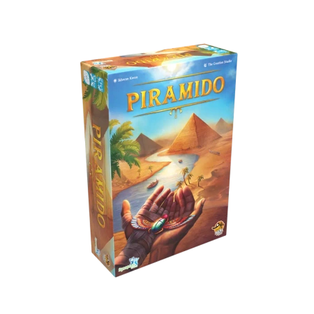 Piramido gra planszowa strategiczna płytki kafelki EGIPT faraon Lucky Duck