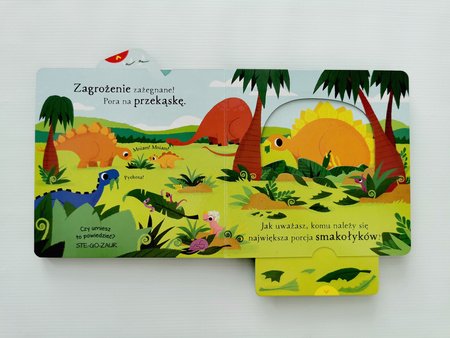 DINOZAURY AKADEMIA MĄDREGO DZIECKA Stegozaur książka książeczka dla dzieci