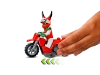 2w1 LEGO City Motocykl kaskaderski figurka pojazd figurki motor klocki