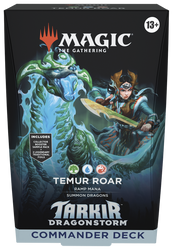 Tarkir: Dragonstorm Talia Commander Temur Roar Magic the Gathering MtG