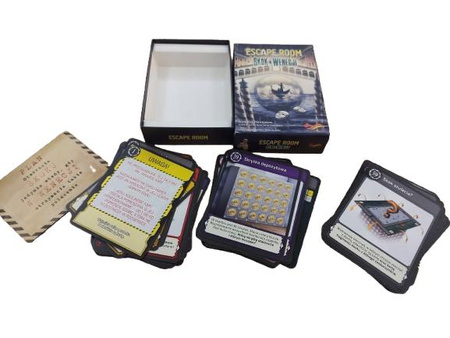 ESCAPE ROOM SKOK W WENECJI gra planszowa przygodowa KOOPERACYJNA NOWA EDYCJA