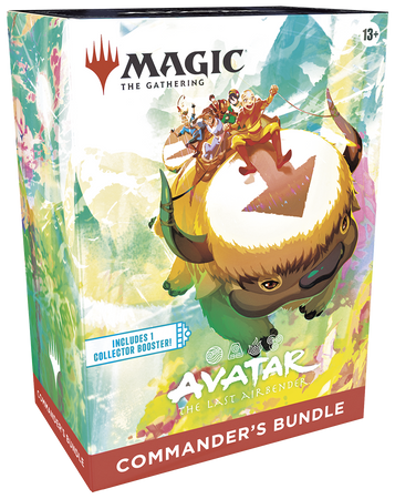 Collector +9x Play Booster Commander's Bundle Avatar: the Last Airbender Magic PREMIUM