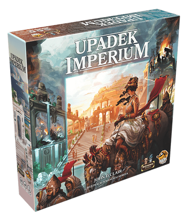 2w1 UPADEK IMPERIUM gra planszowa szybka cywilizacja +ROZSZERZENIE DODATEK