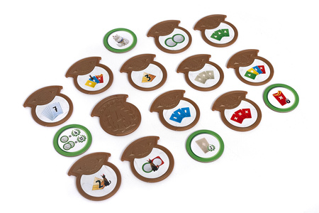 Architekci 7 Cudów Świata gra planszowa: ROZSZERZENIE DODATEK Medale 2 cuda