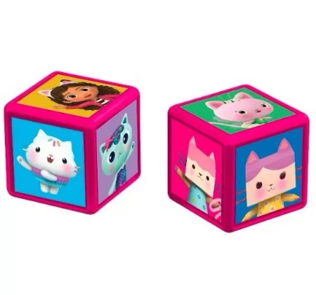 SUPER zestaw 4w1 gier KOCI DOMEK GABI MONOPOLY gra planszowa JUNIOR TOP