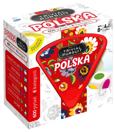 OUTLET Trivial Pursuit POLSKA Quiz gra planszowa towarzyska rodzinna imprezowa