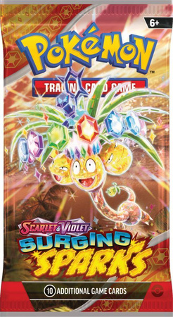 Surging Sparks booster Pokemon TCG saszetka karty ORYGINALNE KARTY