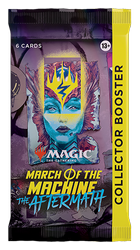 Collector Booster March of the Machine The Aftermath 6 kart MtG